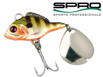 Тейлспиннер Spro ASP Jigging Spinner 21gr #Metallic Perch