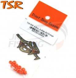 Вольфрамовые головки граненые TSR 2.8mm 0.18gr #J Orange (10шт/уп)