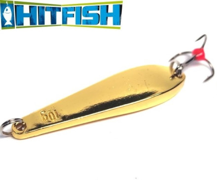 Зимняя блесна HitFish Winter Spoon 7007 45mm #03 Gold