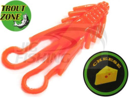 Мягкие приманки Trout Zone Nymph 1.6&quot; Orange Chesse