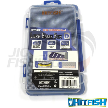 Коробка рыболовная HitFish Light Game Box B 17.5*10.5*1.8cm