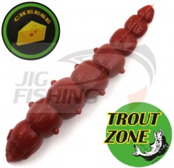 Мягкие приманки Trout Zone Jamper 1.3&quot; #Red Brown Cheese
