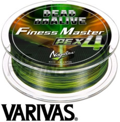 Шнур Varivas Dead Or Alive Finess Master PE X4 150m Green #0.6 0.128mm 4.5kg