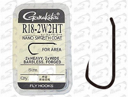 Крючки Gamakatsu R16-2W2HT Barbless Single Hook #8