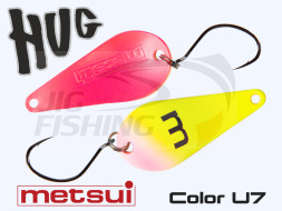 Колеблющаяся блесна Metsui Hug 4.2gr #U7