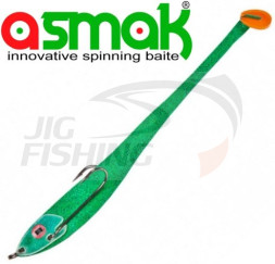 Плоские приманки Asmak Flat Bait Minnow Green 120mm