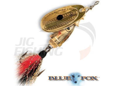 Вращающаяся блесна Blue Fox Vibrax Foxtail 2 #GSDX