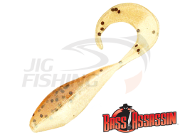 Мягкие приманки Bass Assassin Curly Shad 2&quot; #CSA35344 Pumpkin Seed Shad