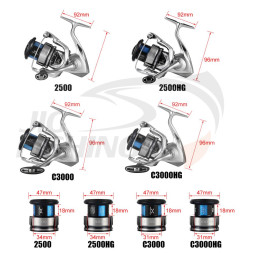 Катушка Shimano 19 Stradic FL 2500