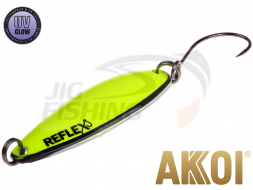Блесна колеблющаяся Akkoi Reflex Legend 35mm 3.1gr #R19