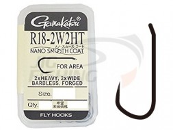 Крючки Gamakatsu R16-2W2HT Barbless Single Hook #10