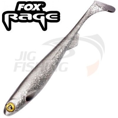 Мягкие приманки Fox Rage Slick Shad 11cm NSL1257 Silver Bleak