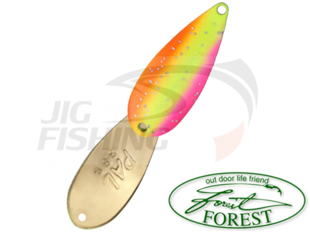 Колеблющаяся блесна Forest Pal Limeted Colors PAL Trout 2.5gr #МС10