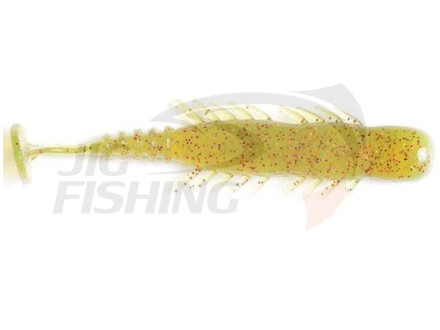 Мягкие приманки Lucky John Pro Series Bugsy Shad 3.9&quot; #SB05 Dark Green