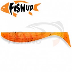 Мягкие приманки FishUp Wizzle Shad 3&quot; #049  Orange Pumpkin/Black