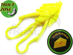 Мягкие приманки Trout Zone Nymph 1.6&quot; Chartreuse Cheese