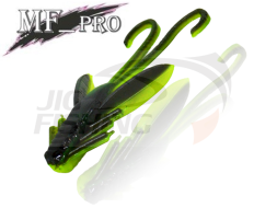 Мягкие приманки MF Pro Nymph 1.5&quot; #09 Black/Chartreuse