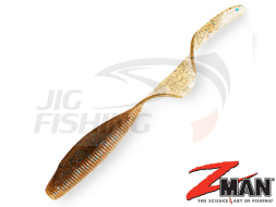 Мягкие приманки Z-man StreakZ Curly TailZ 4'' #278 Bloodworm