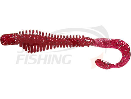 Мягкие приманки B Fish &amp; Tackle Moxi Ringie 4&quot; #148 Purple Glitter w/White Core